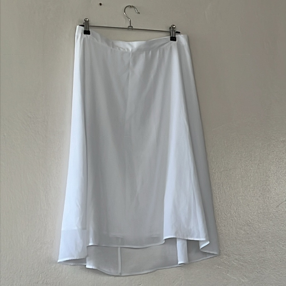 Gap Skirt, White, 10 Tall